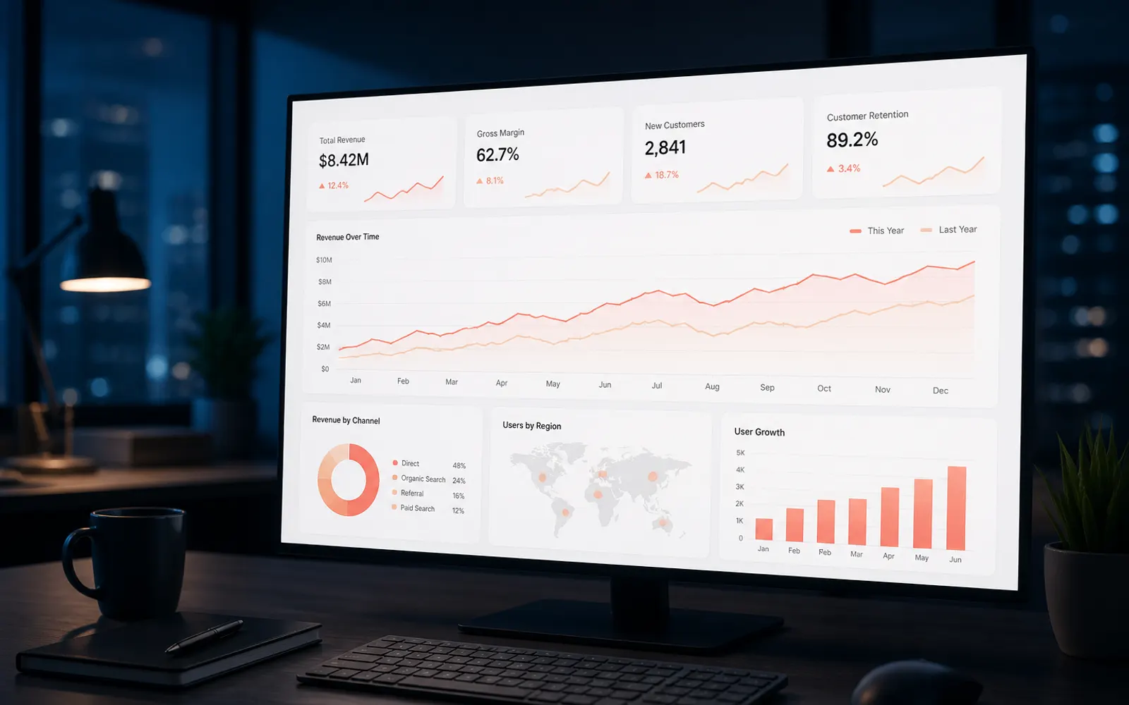 Dashboard Design Principles for Clarity Under Complexity