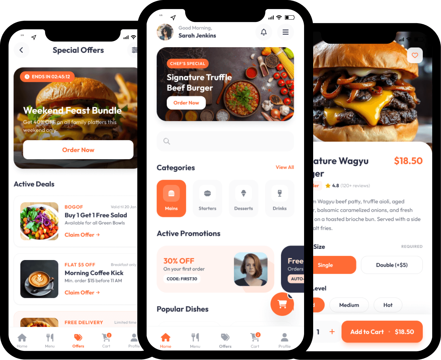 QuickBite: Food Delivery App UI Design
